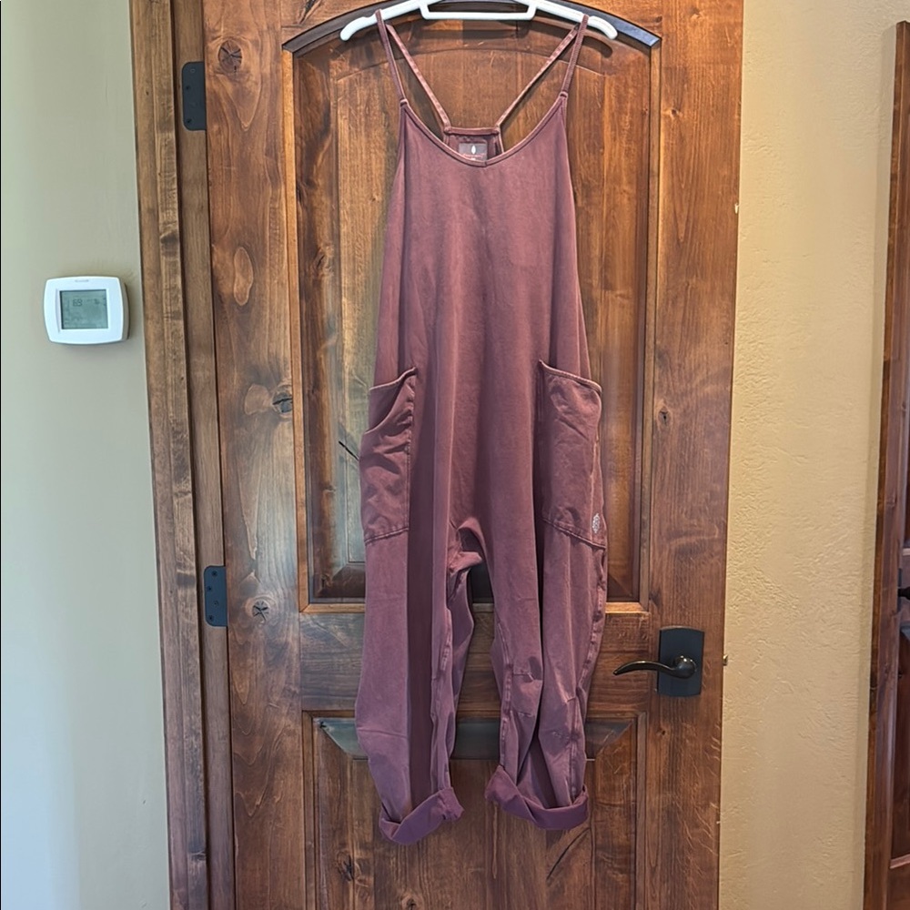 Free People Hotshot Onesie in purple sz sm.